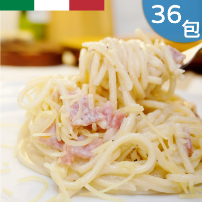 【總舖獅】來酷客—奶油培根義大利麵(320克/包，36包/箱)