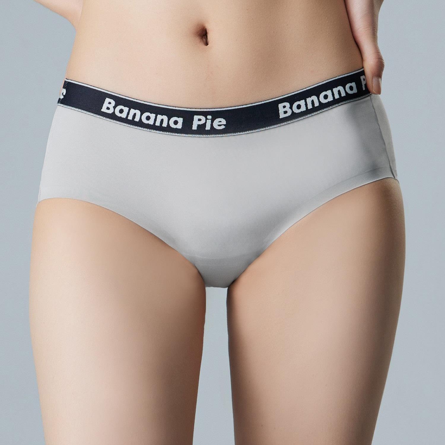 [Banana Pie] IN ZERO無重力低腰平口內褲-工業灰
