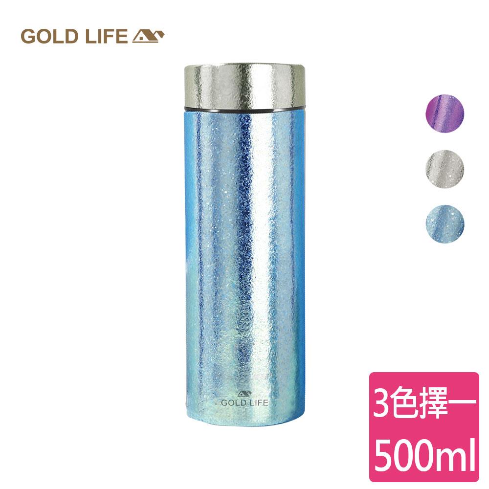 《GOLD LIFE》純鈦真空保溫杯-500ml (7338883)