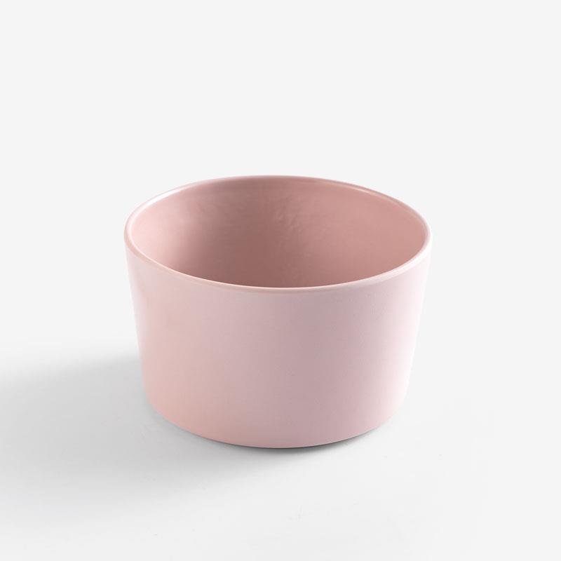 莫蘭迪色 11cm 合成樹脂小碗｜嫩粉｜單品