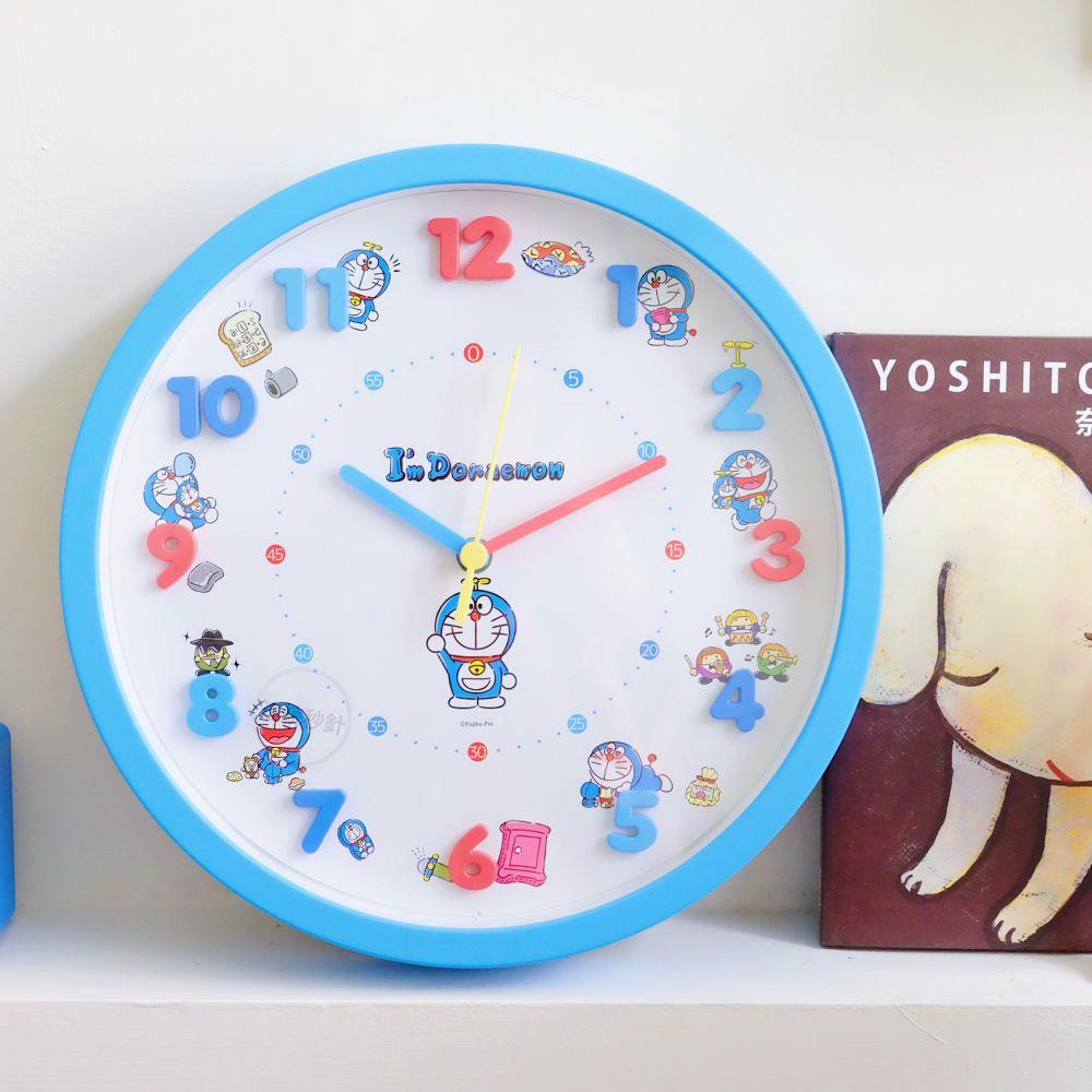 《哆啦A夢》🇯🇵日本商品 哆啦A夢道具靜音時鐘 掛鐘 DORAEMON 收藏
