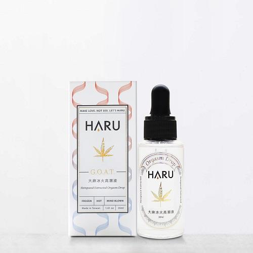 【HARU】G.O.A.T.大麻冰火潤滑液30ml