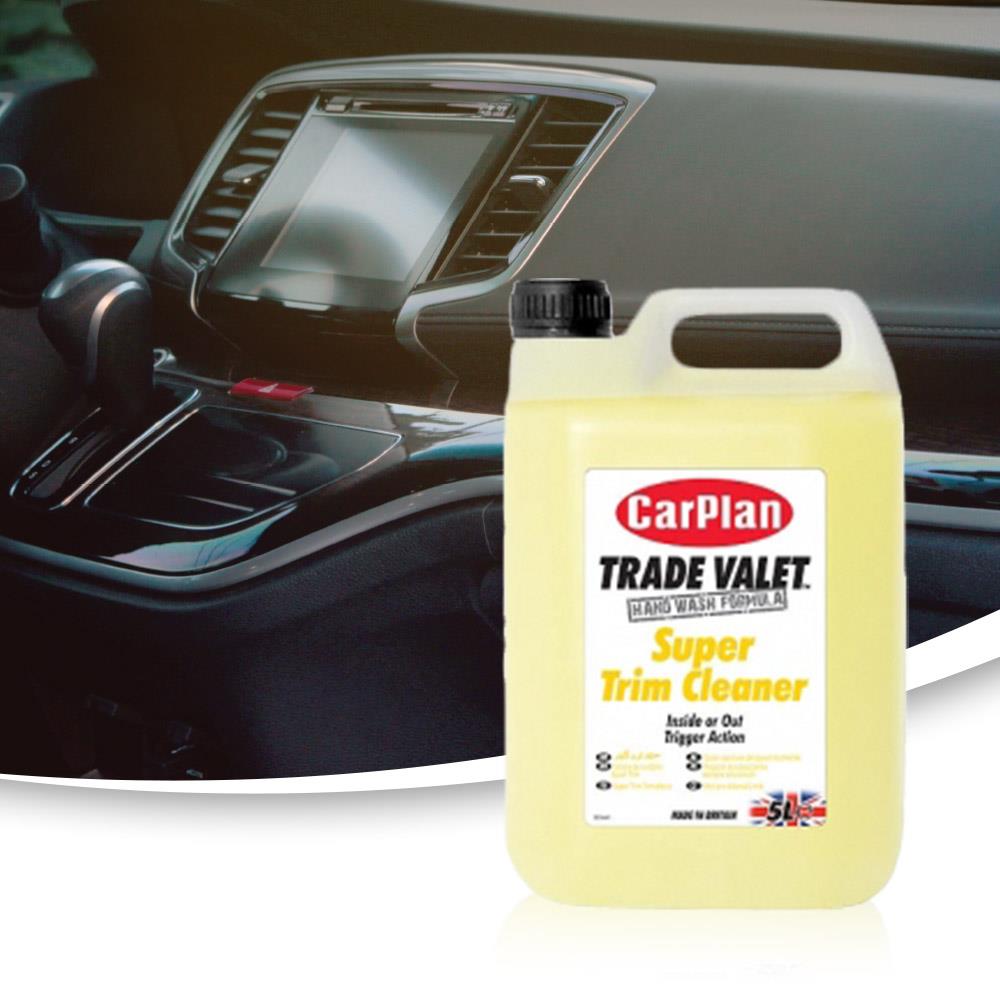 英國CarPlan TRADE VALET 塑件清潔亮光劑5L