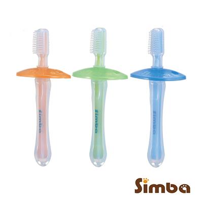 【Simba 小獅王辛巴】安全矽膠練習牙刷