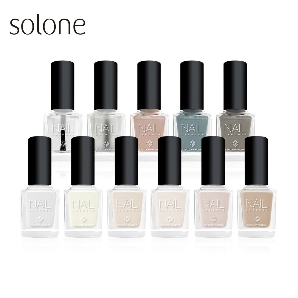 【買2送1】Solone 專屬訂製指甲油 油畫系列(11色可選)