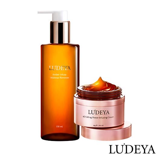 (NEW琥珀洗卸精華)【LUDEYA】琥珀基礎入門組(琥珀洗卸精華+琥珀霜)(11點熱炒店推薦)