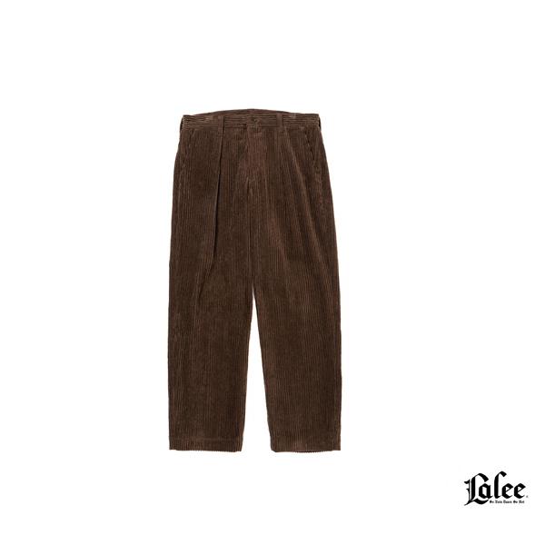 Calee Corduroy Two Tuck Trousers燈芯絨工作褲(兩色) | 熱銷推薦| 古
