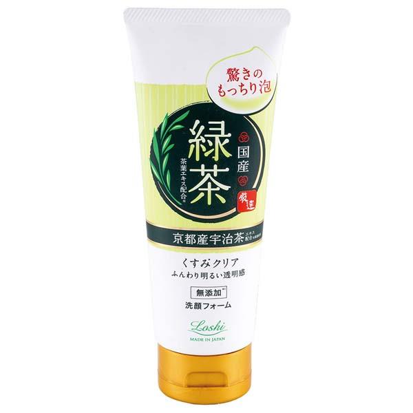 Loshi日本製保濕潔顏乳-宇治綠茶(120g)
