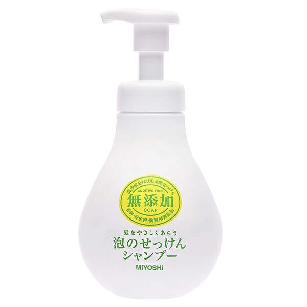 MIYOSHI 無添加蓖麻油泡沫洗髮乳500ml