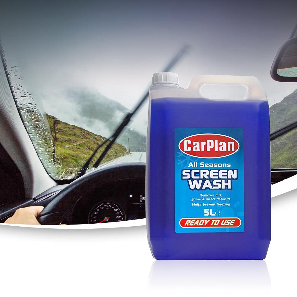 英國CarPlan Screen Wash 預混式雨刷水 5L