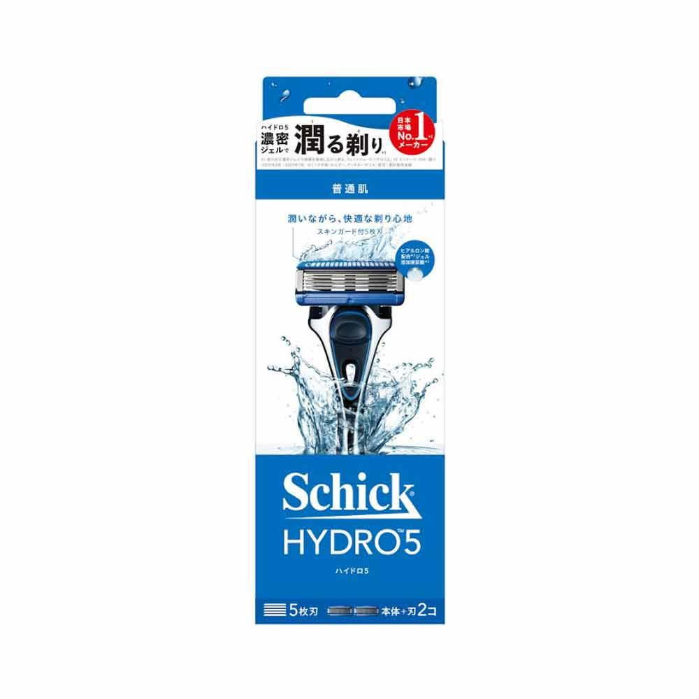 舒適Hydro水次元5-刮鬍刀1刀把2刀片