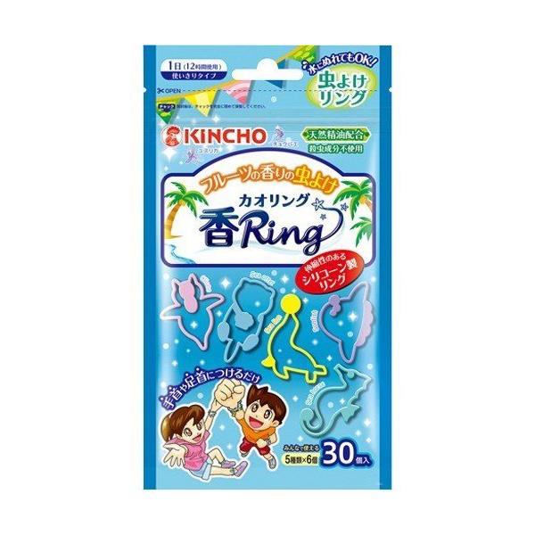 日本金鳥多造型驅蚊環30P入果香