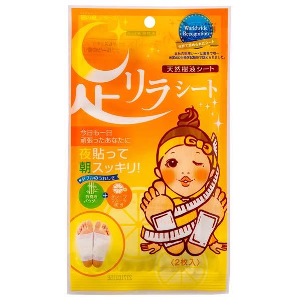 樹之惠天然樹液足貼2枚入-葡萄柚