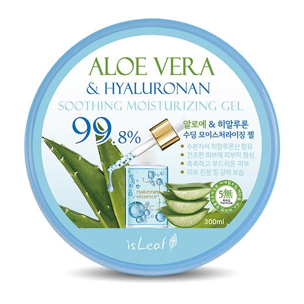 韓國isLeaf蘆薈保濕凝凍300ml 玻尿酸