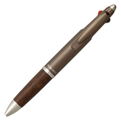 Uni三菱 樽桶多機能筆 MSXE31005-07 (金屬茶桿)(刻字筆)