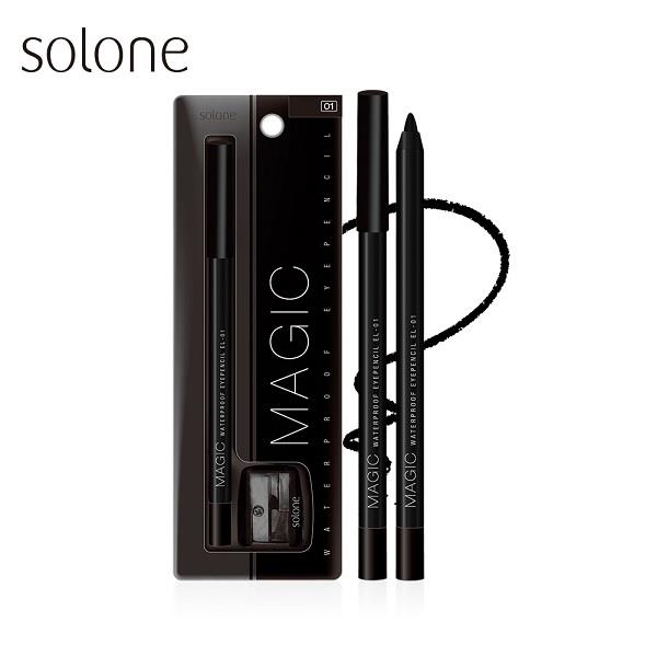 Solone持久眼線筆1.5g 01黑色