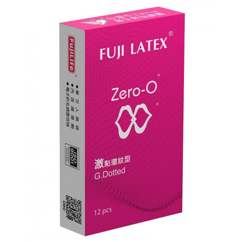 FUJI_LATEX零零衛生套激點環紋型12入