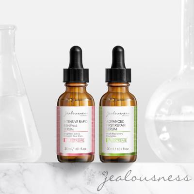 液態三重酸煥膚精華30ml+幹細胞肌因前導精華30ml
