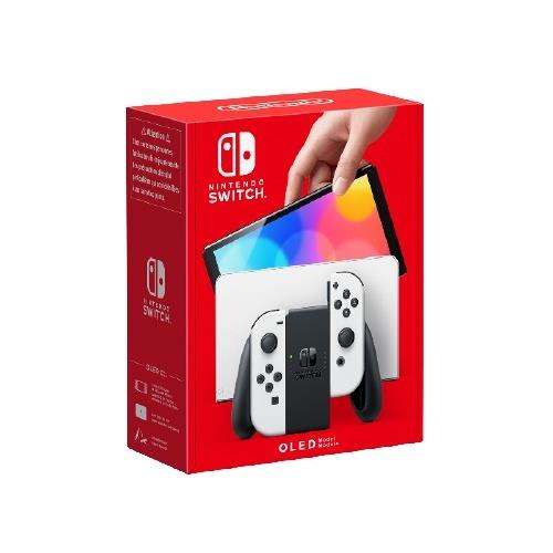 (台灣公司貨)Nintendo Switch OLED款式 主機(黑白)(電力加強版)