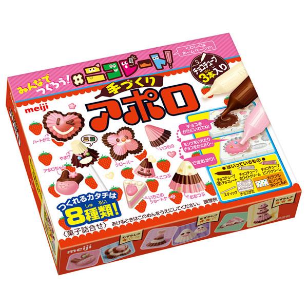 明治阿波羅草莓巧克力DIY組_微笑版