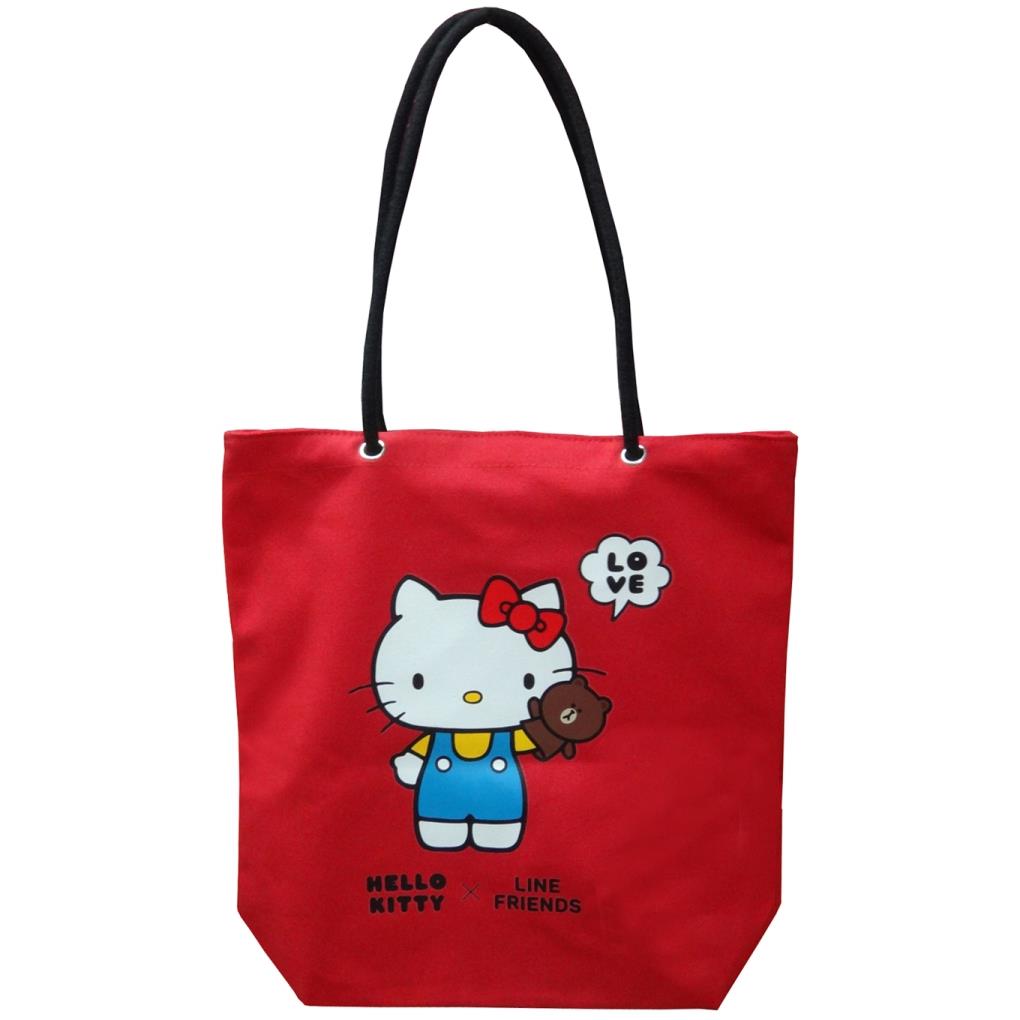 【ＨｅｌｌｏＫｉｔｔｙ】Ｌｉｎｅ購物袋大