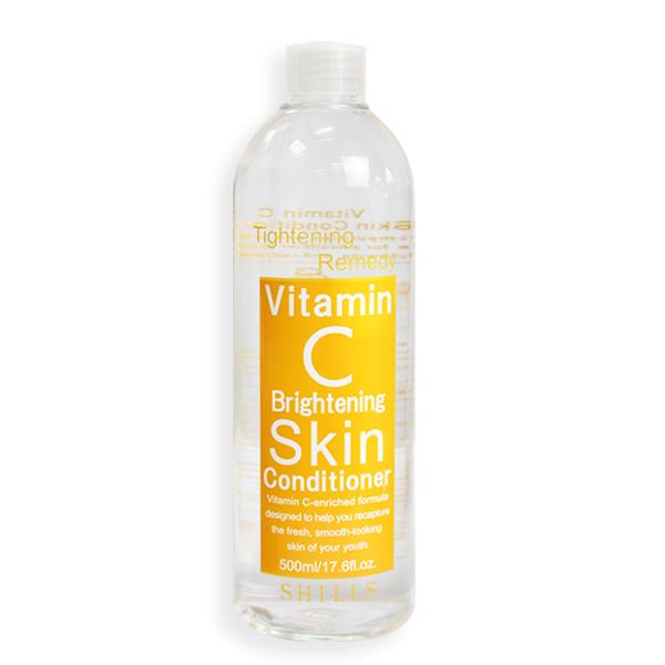 SHILLS維他命C高效美白化妝水500ml