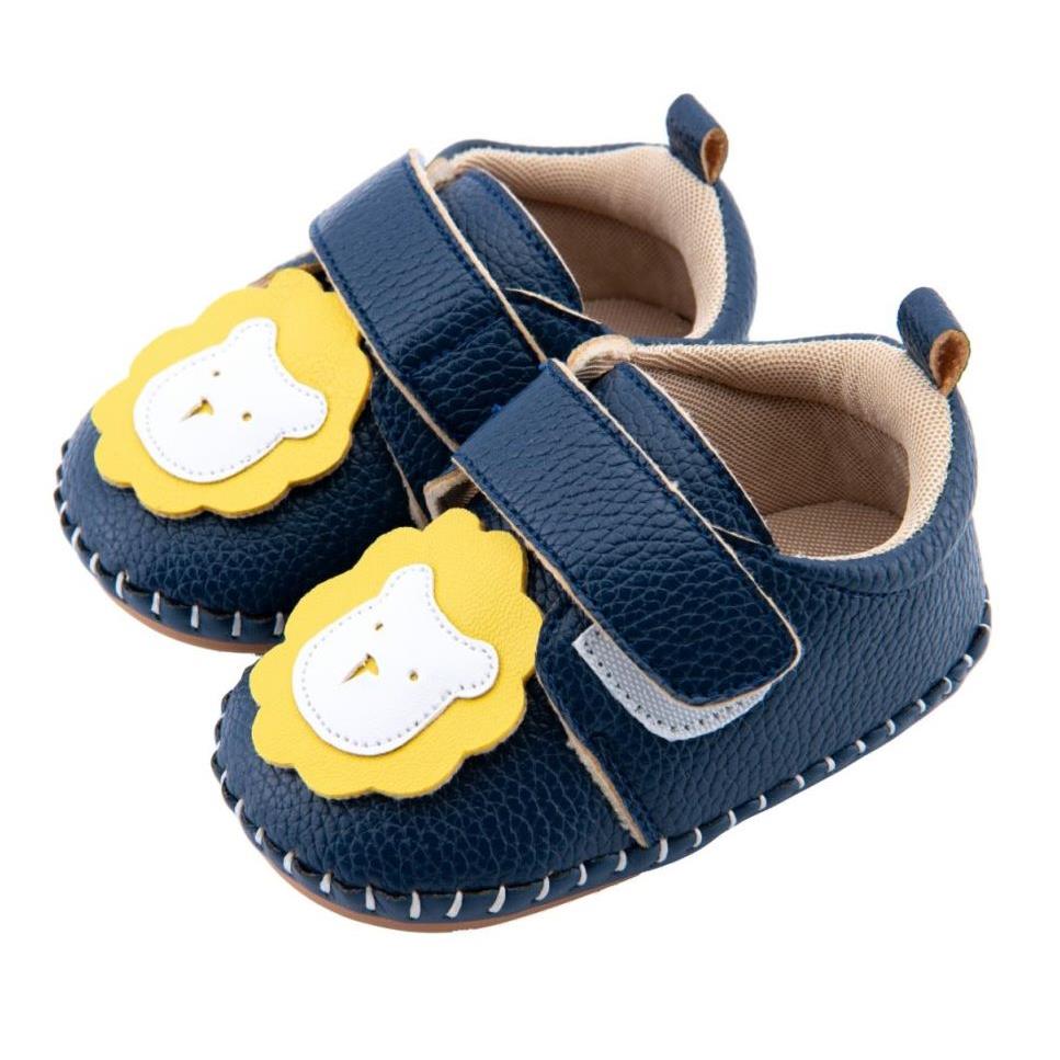 【NikoKids】軟Q底手工縫製學步鞋(SG599)【柔軟舒適室內室外皆宜】