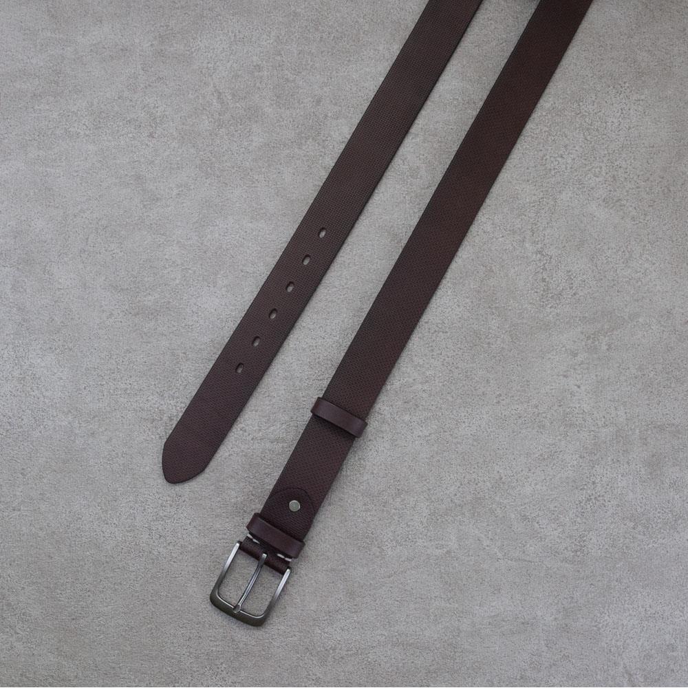 壓紋皮帶 腰帶 義大利植鞣革 男女用 加寬版 客製燙金 38mm
