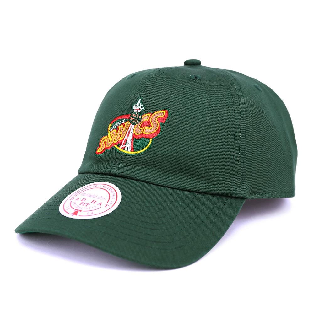 Mitchell & Ness NBA TEAM GROUND 2.0 DAD STRAPBACK CAP HWC LOS