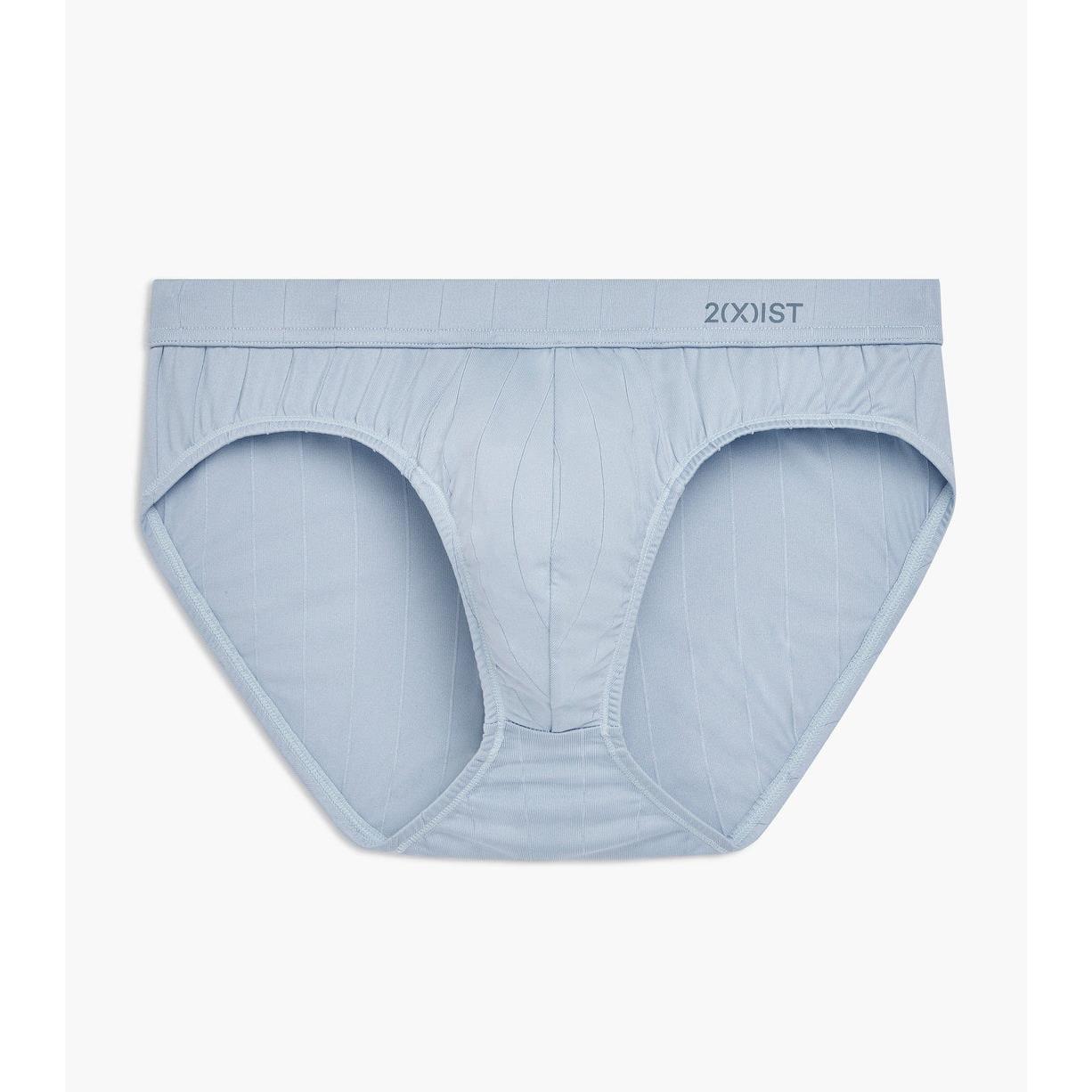 PINSTRIPE NO-SHOW BRIEF