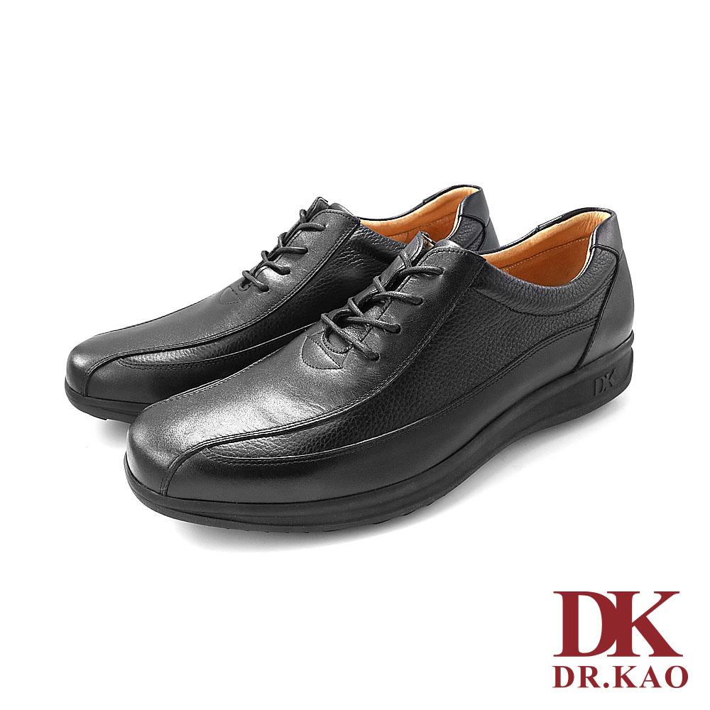 【DK 空氣鞋】簡約壓紋空氣男鞋 86-9058-90 黑色【男鞋/男鞋推薦/上班鞋】