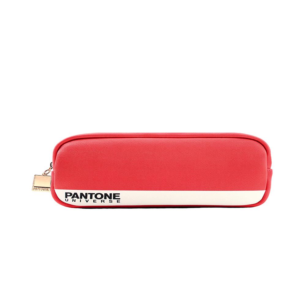 PANTONE 漾彩美學 化妝包-甜莓紅