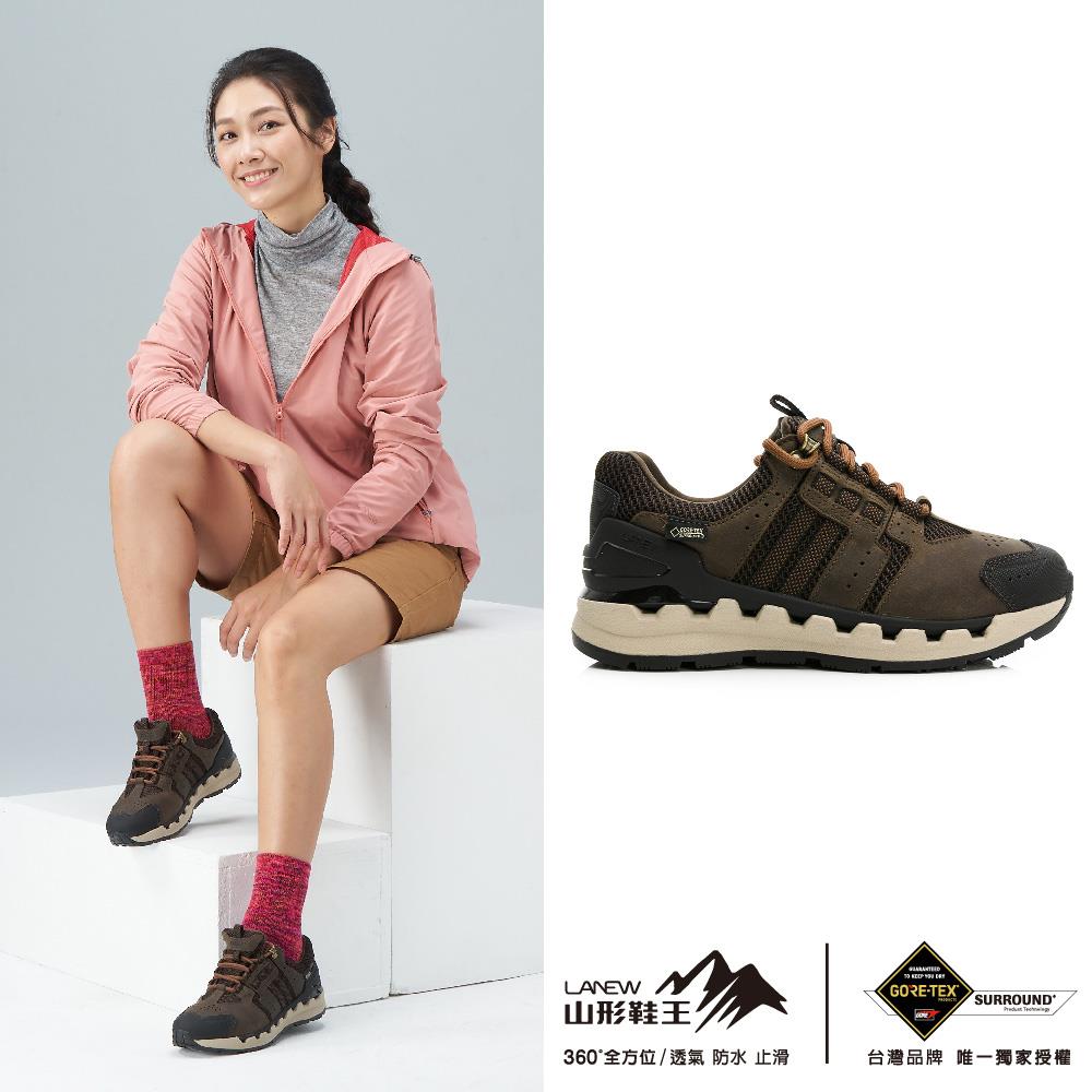 山形鞋王 GORE-TEX SURROUND 安底防滑郊山鞋(女226025365)