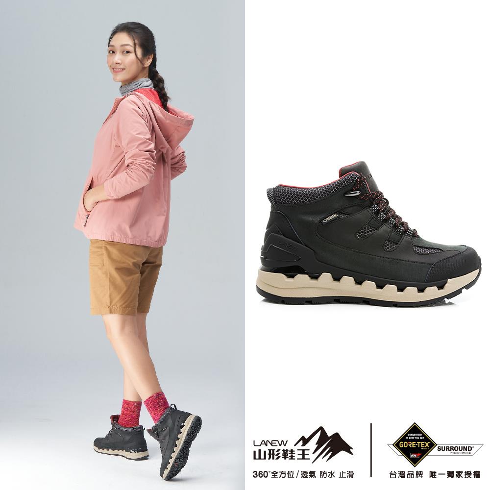 山形鞋王 GORE-TEX SURROUND 安底防滑郊山鞋(女227025435)