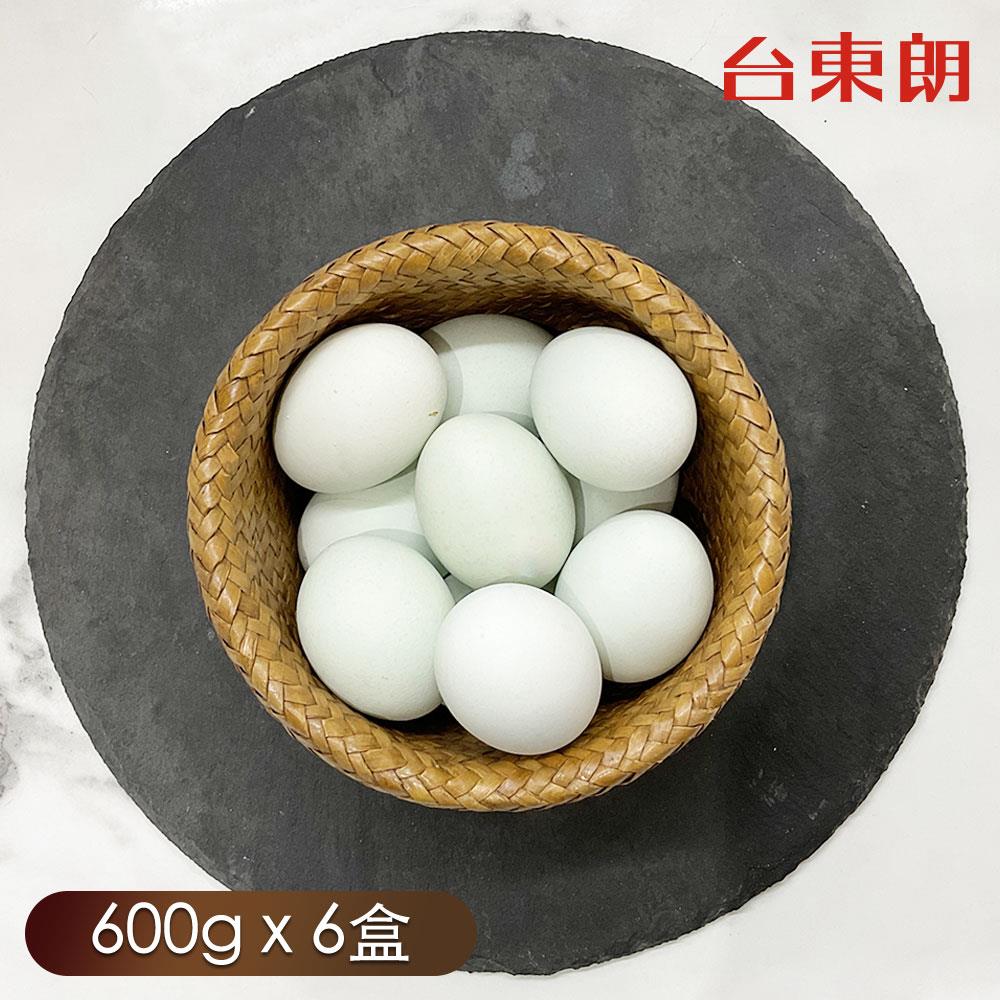 【億統農場】台東朗嚴選-烏骨雞蛋600g+-30g(10顆)*6