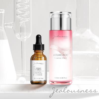 【小明星大跟班推薦】3%傳明酸美白精華30ml+杜鵑花酸亮白化妝水120ml