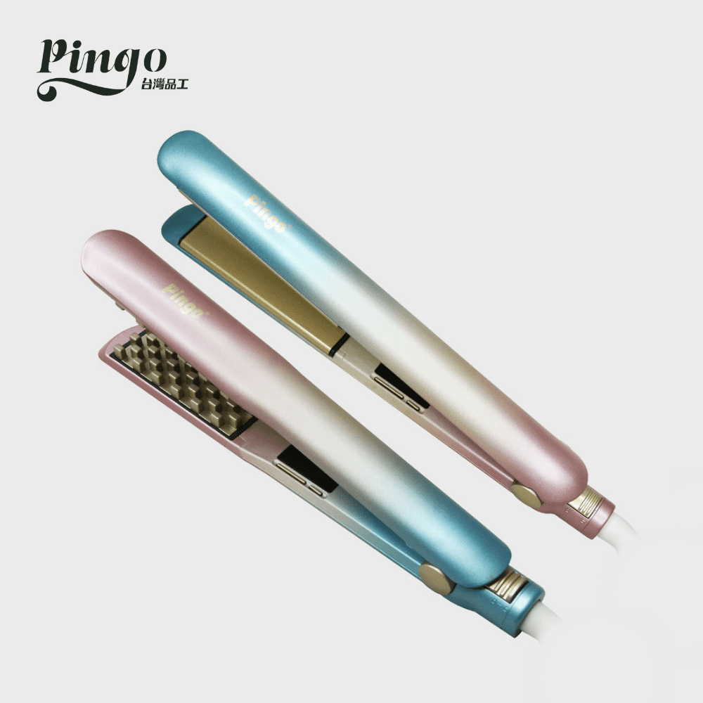 Pingo 台灣品工 LADY｜L1 負離子陶瓷離子夾/蓬蓬夾 幻彩限定版