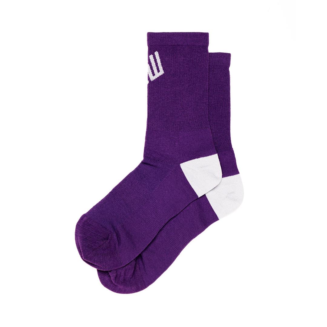 Antibacterial Socks 女仕抗菌自行車襪 (紫)