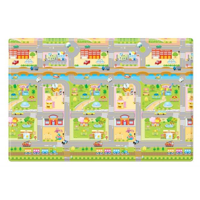 【Parklon】PL-003韓製快樂公車切邊地墊150x200x1cm