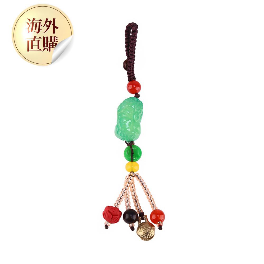 木行能量綠瑪瑙貔貅吊飾（限海外直購）Stone pendant