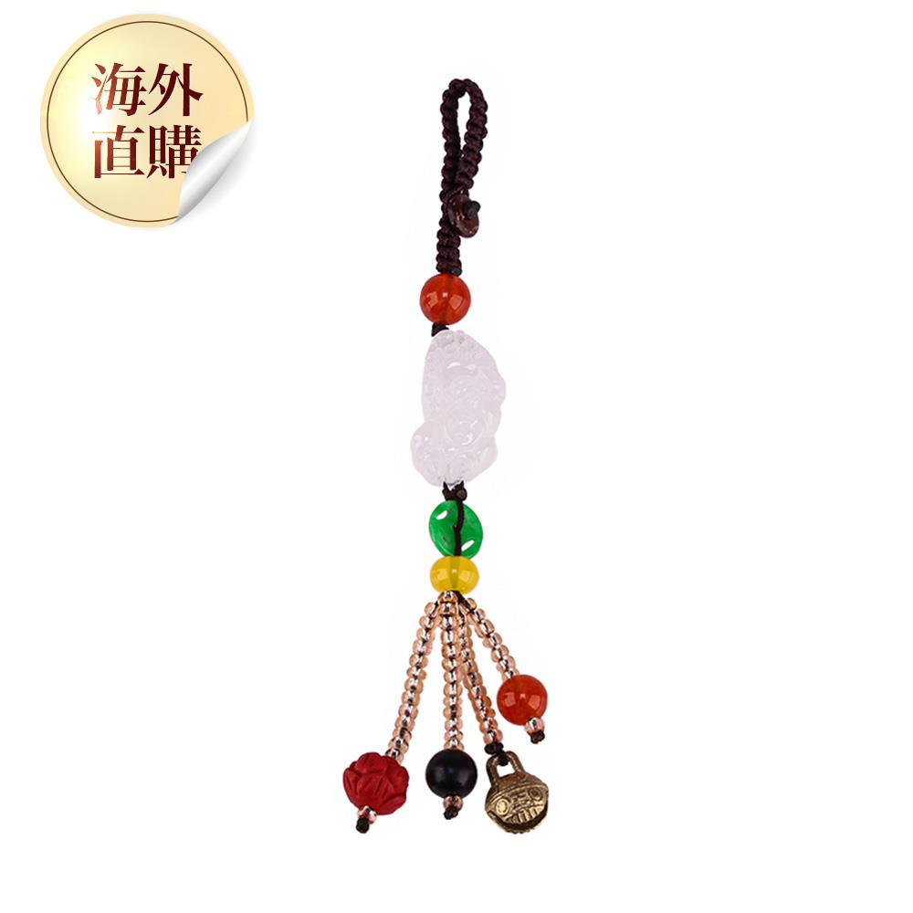 金行能量白瑪瑙貔貅吊飾（限海外直購）Stone pendant