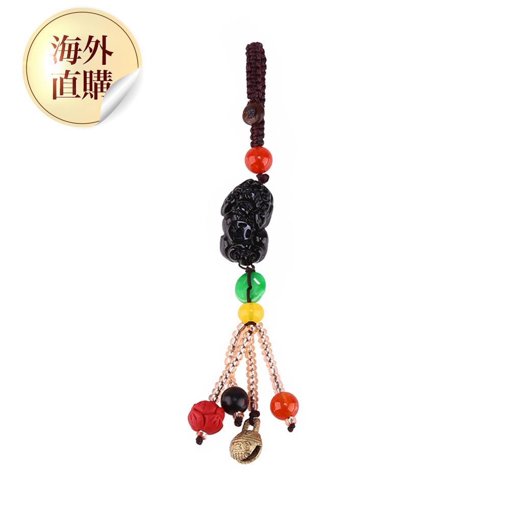 水行能量黑瑪瑙貔貅吊飾（限海外直購）Stone pendant