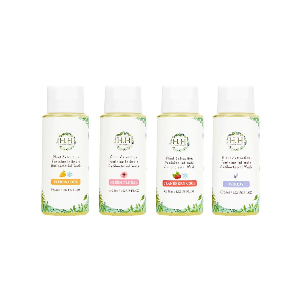 HH私密植萃抗菌潔淨露旅行組(30ml4入)