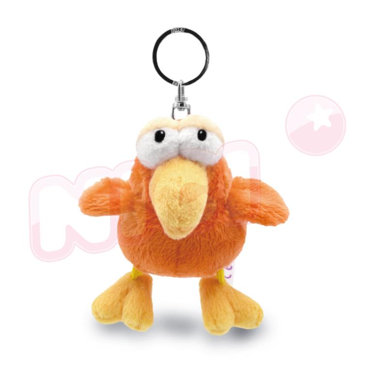 [90891]NICI 蜜柑橘拉拉鳥鑰匙圈