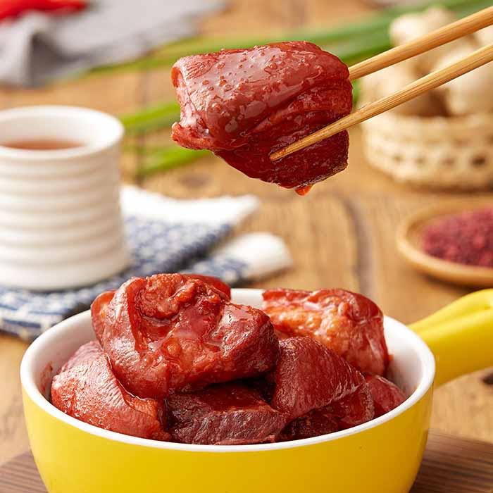 【柚子花花】紅麴燉肉 (冷凍品)