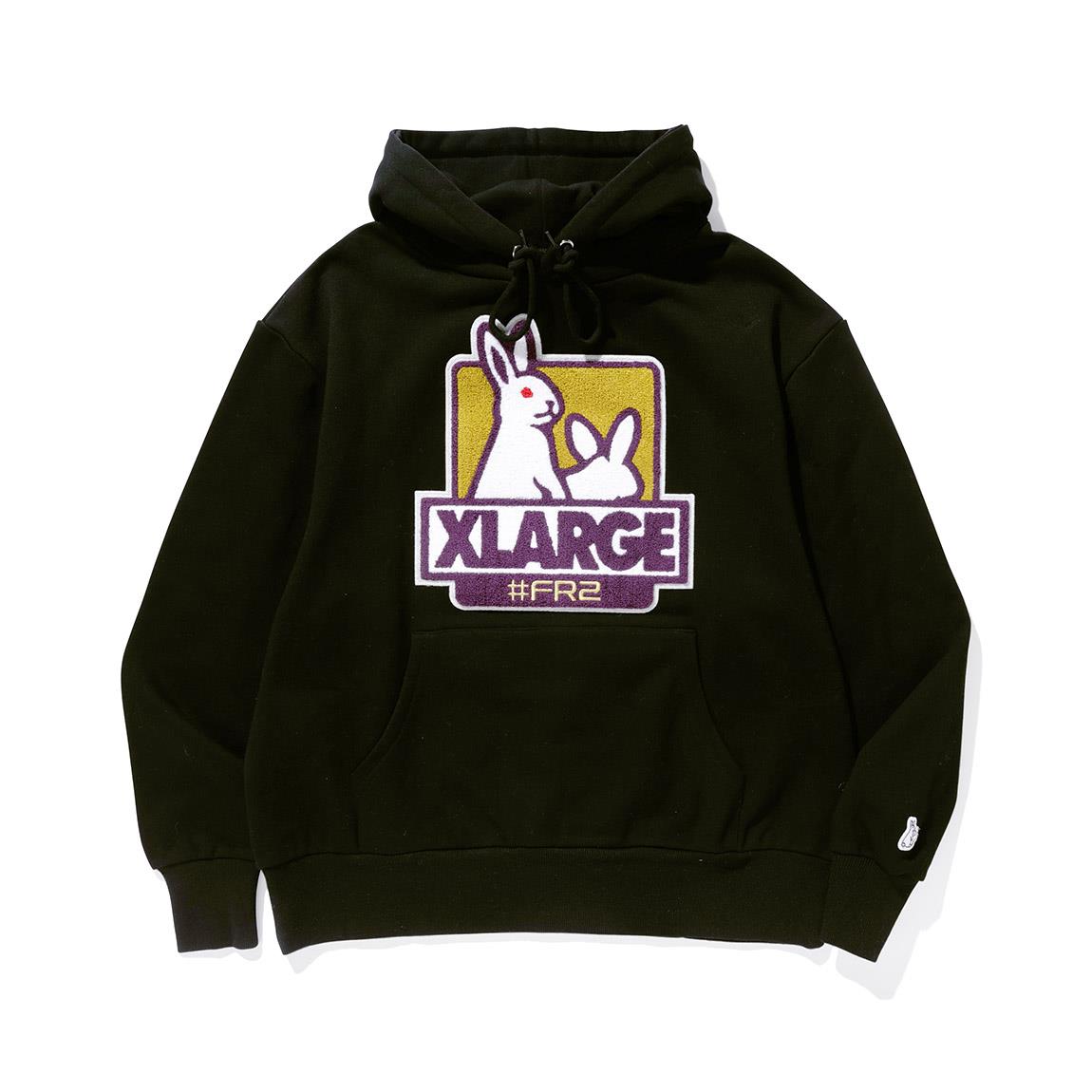 XLARGE collaboration with #FR2 セットアップパーカー