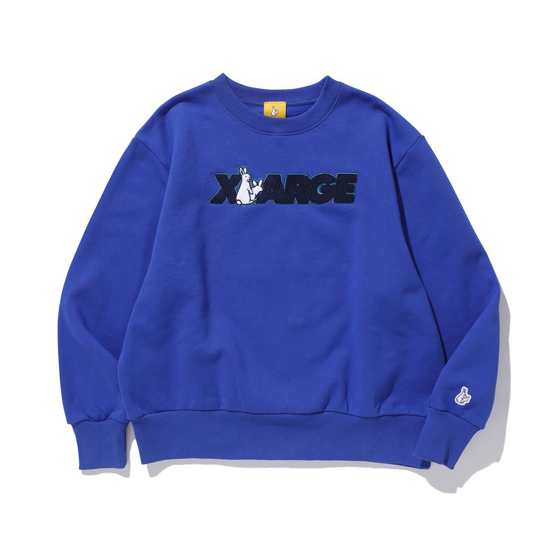 Fr2 × XLARGE Logo Crew Sweat-Black | 熱銷推薦| XLARGE / x-girl