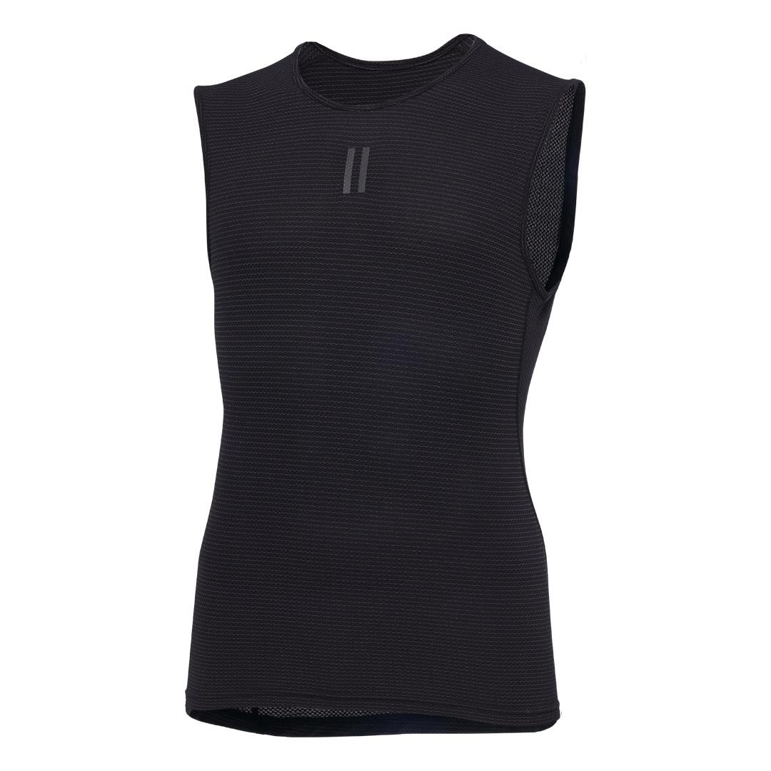 X-STATIC Cool Skin Base Layer 銀纖維無袖透氣底衫 (黑)