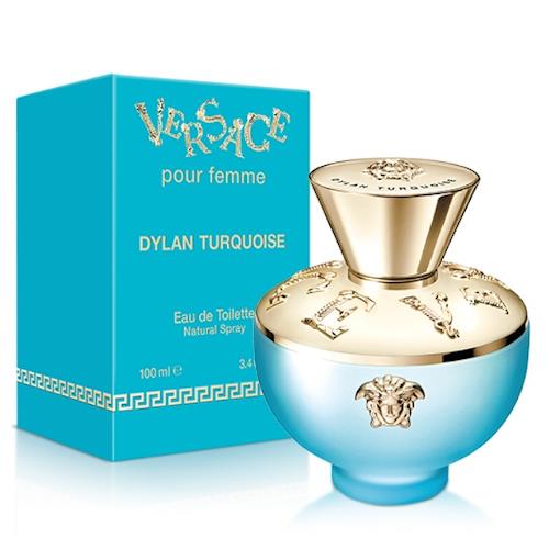 Versace Dylan Turquoise凡賽斯狄倫淡藍女性淡香水 EDT 30ML/50ML/100ML