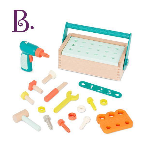 美國【B.Toys】平衡木工具箱